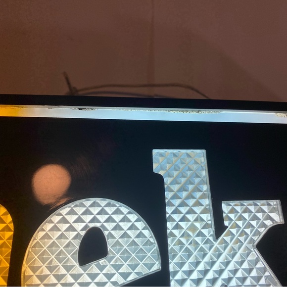 Heineken illuminated sign GUC, retro 90’s? As shown,separated a tiny bit,works! - Picture 5 of 16